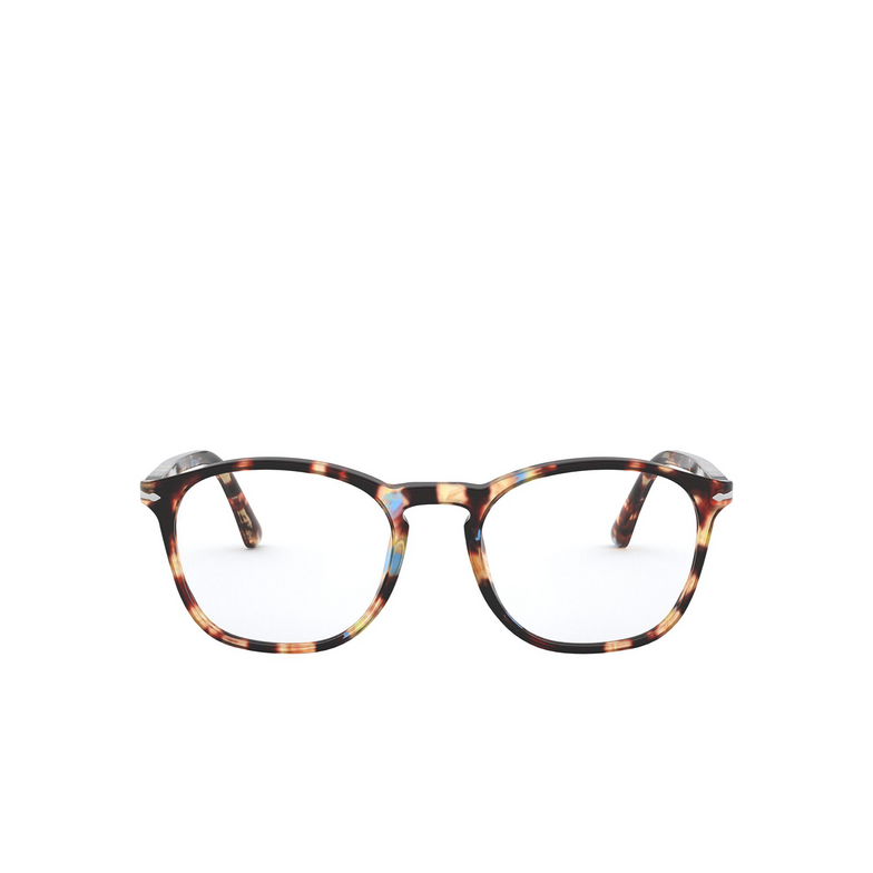 Persol PO3007VM Eyeglasses 1058 azure & brown tortoise - 1/4