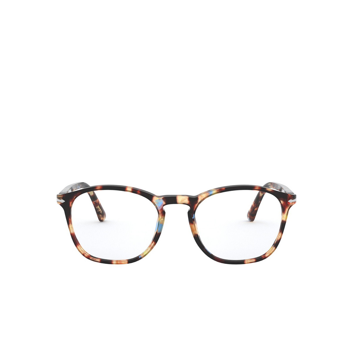 Persol PO3007VM Eyeglasses 1058 Azure & Brown Tortoise - front view