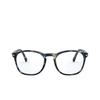 Persol PO3007VM Eyeglasses 1126 striped blue & grey - product thumbnail 1/4