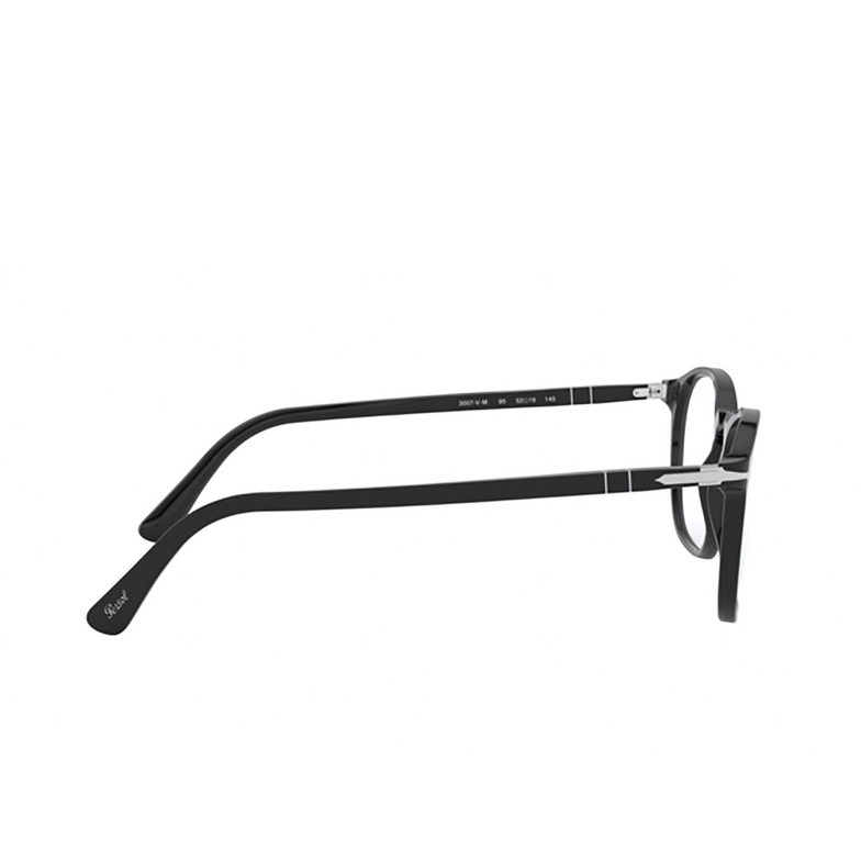 Persol PO3007VM Eyeglasses 95 black - 3/4