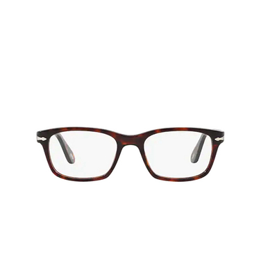 Lunettes de vue Persol PO3012V 24 havana - Vue de face