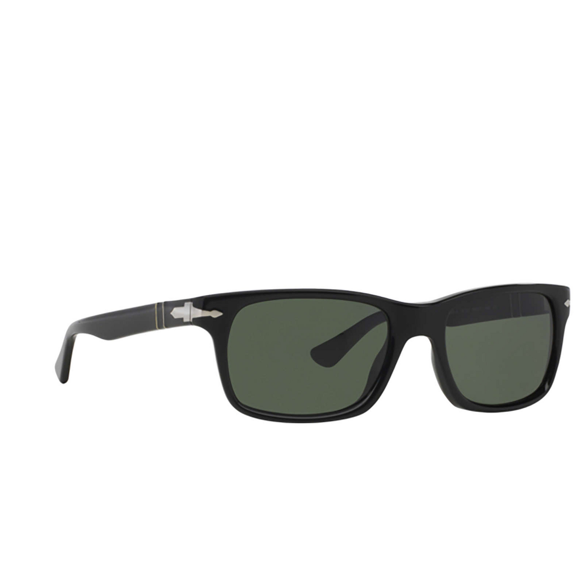 Persol PO3048S Sunglasses 95/31 BLACK - three-quarters view