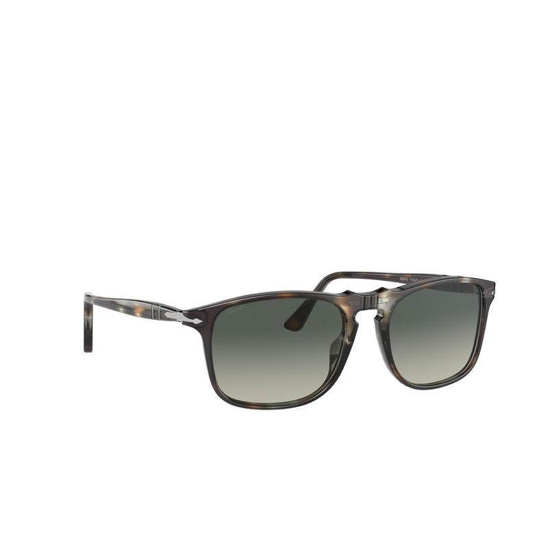 Persol PO3059S Sunglasses 112471 striped brown & smoke - 2/4