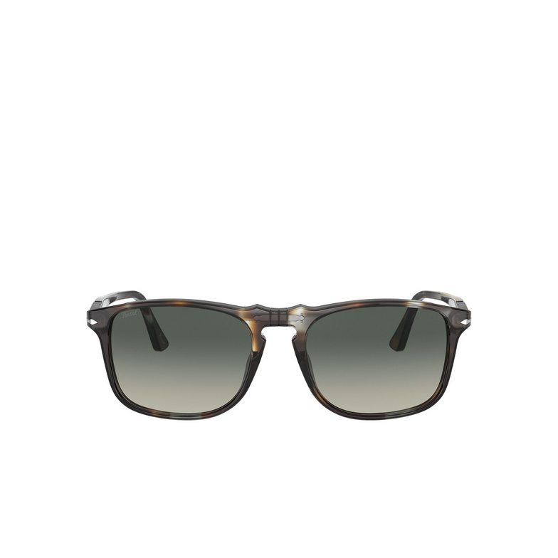 Persol PO3059S Sunglasses 112471 striped brown & smoke - 1/4