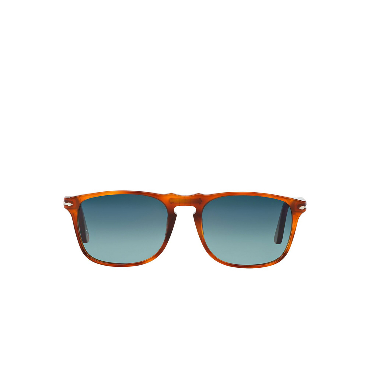 Persol® Square Sunglasses: PO3059S color Terra Di Siena 96/S3 - front view.
