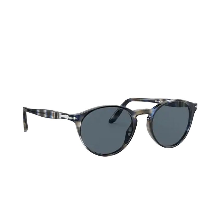 Persol PO3092SM Sunglasses 1126R5 striped blue & grey - 2/4