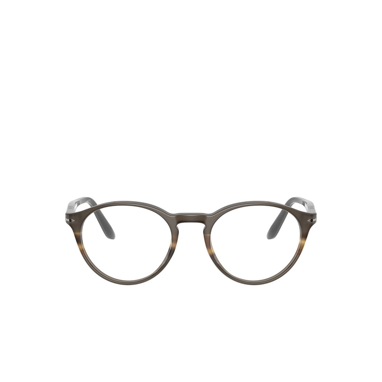 Persol PO3092V Eyeglasses 9064 black / striped grey - 1/4