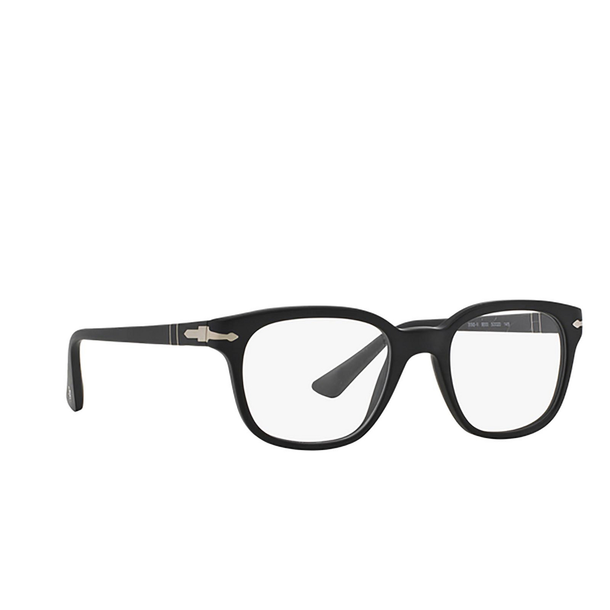 Persol PO3093V Eyeglasses 9000 Black - three-quarters view