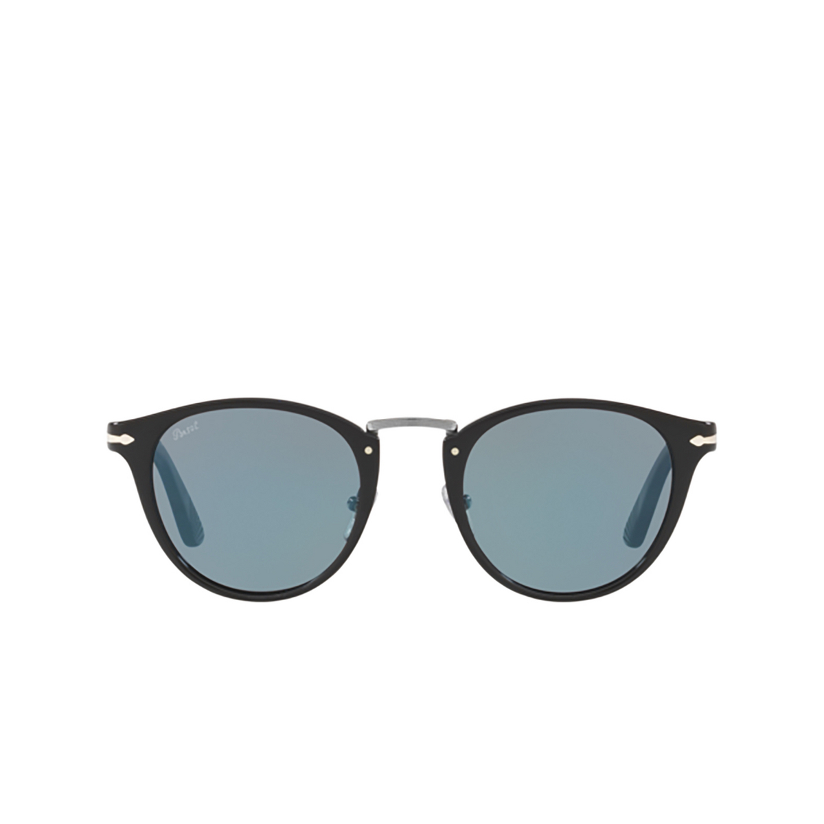 Persol PO3108S Sunglasses 95/56 BLACK - front view