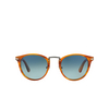 Persol PO3108S Sunglasses 960/S3 striped brown - product thumbnail 1/4