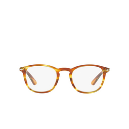 Persol PO3143V 1050 Striped Brown Yellow 1050 Striped Brown Yellow