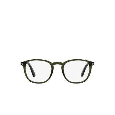 Occhiali da vista Persol PO3143V 1142 olive green transparent - frontale
