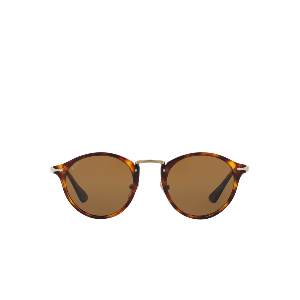 Persol PO3166S Sunglasses 24/57 Gold & Havana - front view