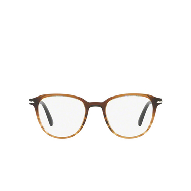 Persol PO3176V Eyeglasses 1026 black gradient / striped brown - front view