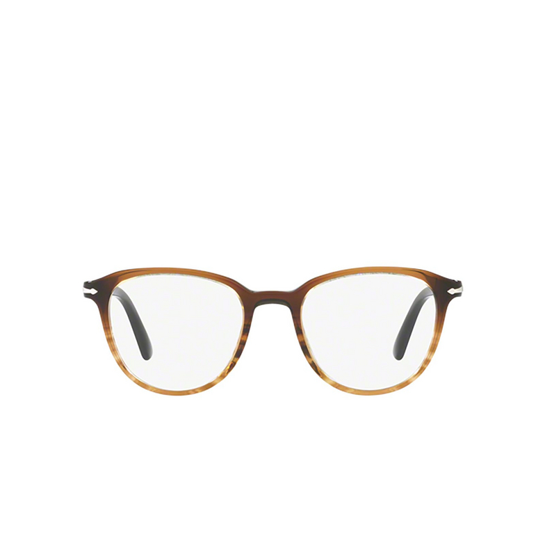Persol PO3176V Eyeglasses 1026 black gradient / striped brown - 1/4