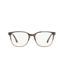 Persol® Rectangle Eyeglasses: PO3203V color Striped Grey & Beige 1065.