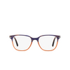Gafas graduadas Persol PO3203V 1066 striped blue gradient orange - Miniatura del producto 1/4
