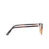 Persol PO3203V Eyeglasses 1066 striped blue gradient orange - product thumbnail 3/4