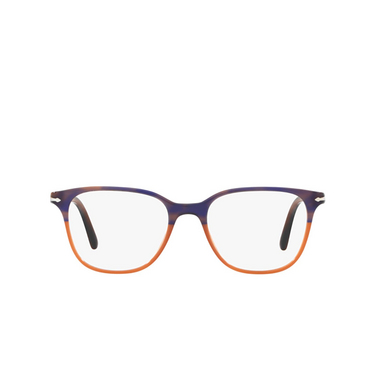 Occhiali da vista Persol PO3203V 1066 striped blue gradient orange - frontale