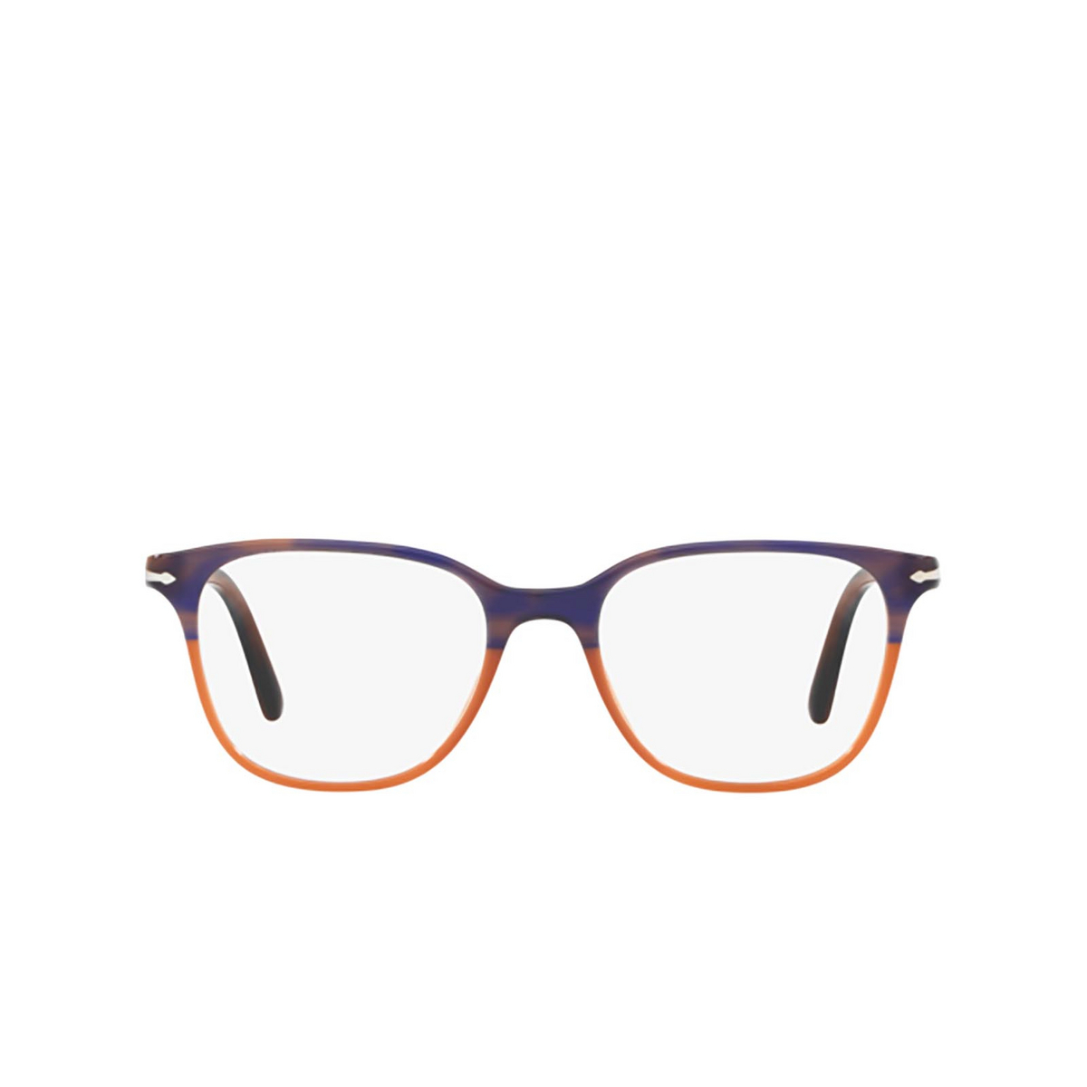 Persol PO3203V Eyeglasses 1066 Striped Blue Gradient Orange - front view