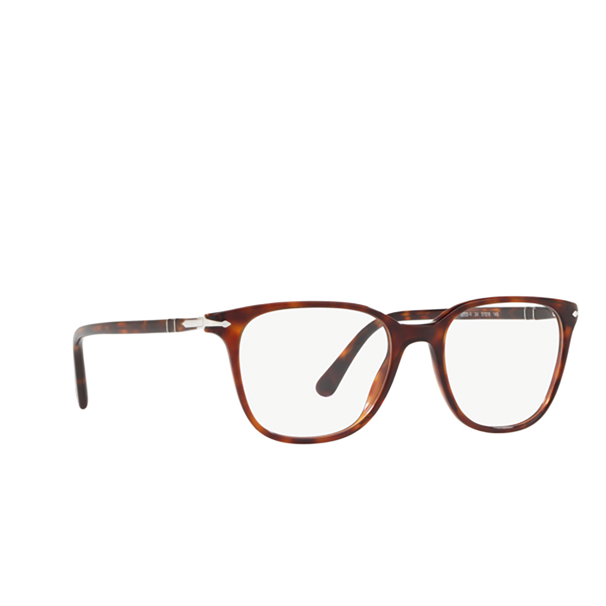 Persol® Rectangle Eyeglasses: PO3203V color Havana 24 - 2/3.