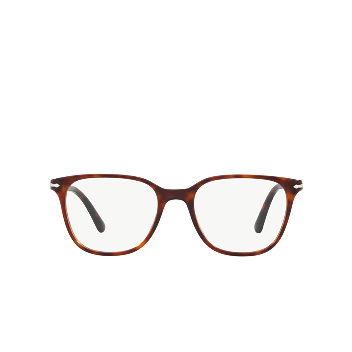 Persol® Rectangle Eyeglasses: PO3203V color Havana 24 - 1/3.