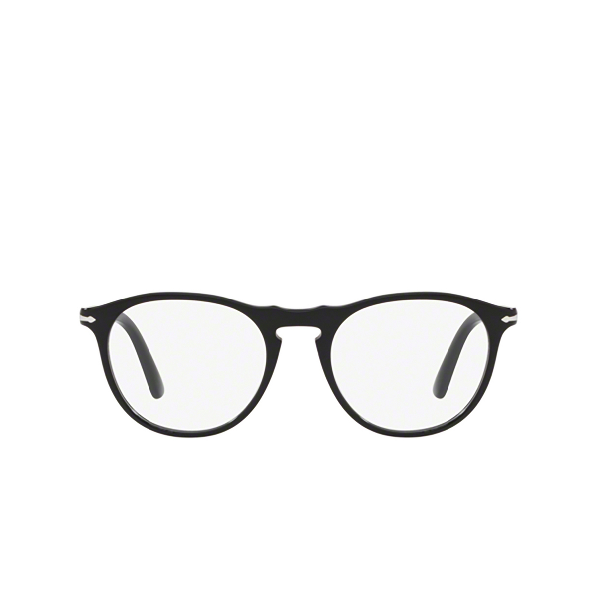 Persol® Round Eyeglasses: PO3205V color Black 95 - 1/3.