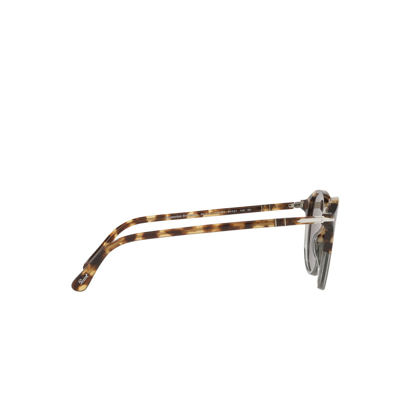 Persol PO3210S Sunglasses 1130B1 brown tortoise smoke - 3/4