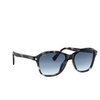 Persol PO3244S Sunglasses 112632 striped blue & grey - product thumbnail 2/4