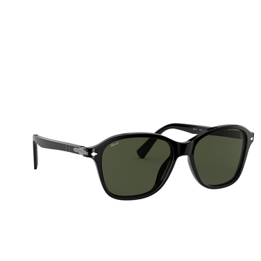 Persol PO3244S Sunglasses 95/31 black - three-quarters view