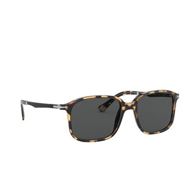 Persol PO3246S Sunglasses 1056B1 brown & beige tortoise - three-quarters view