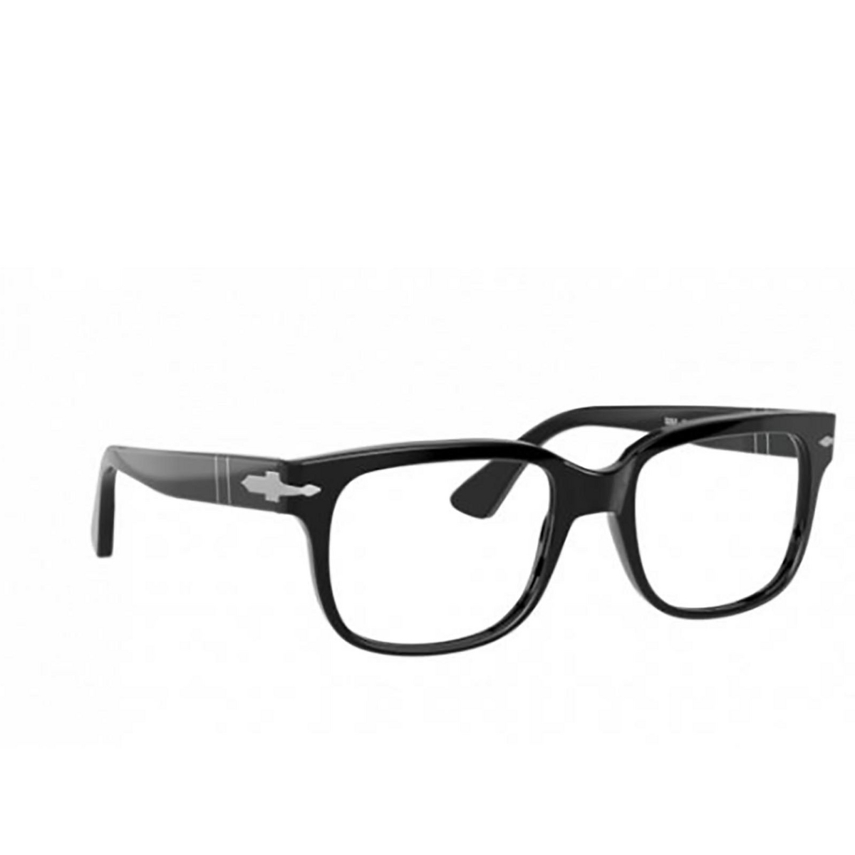 Persol PO3252V Eyeglasses 95 BLACK - three-quarters view