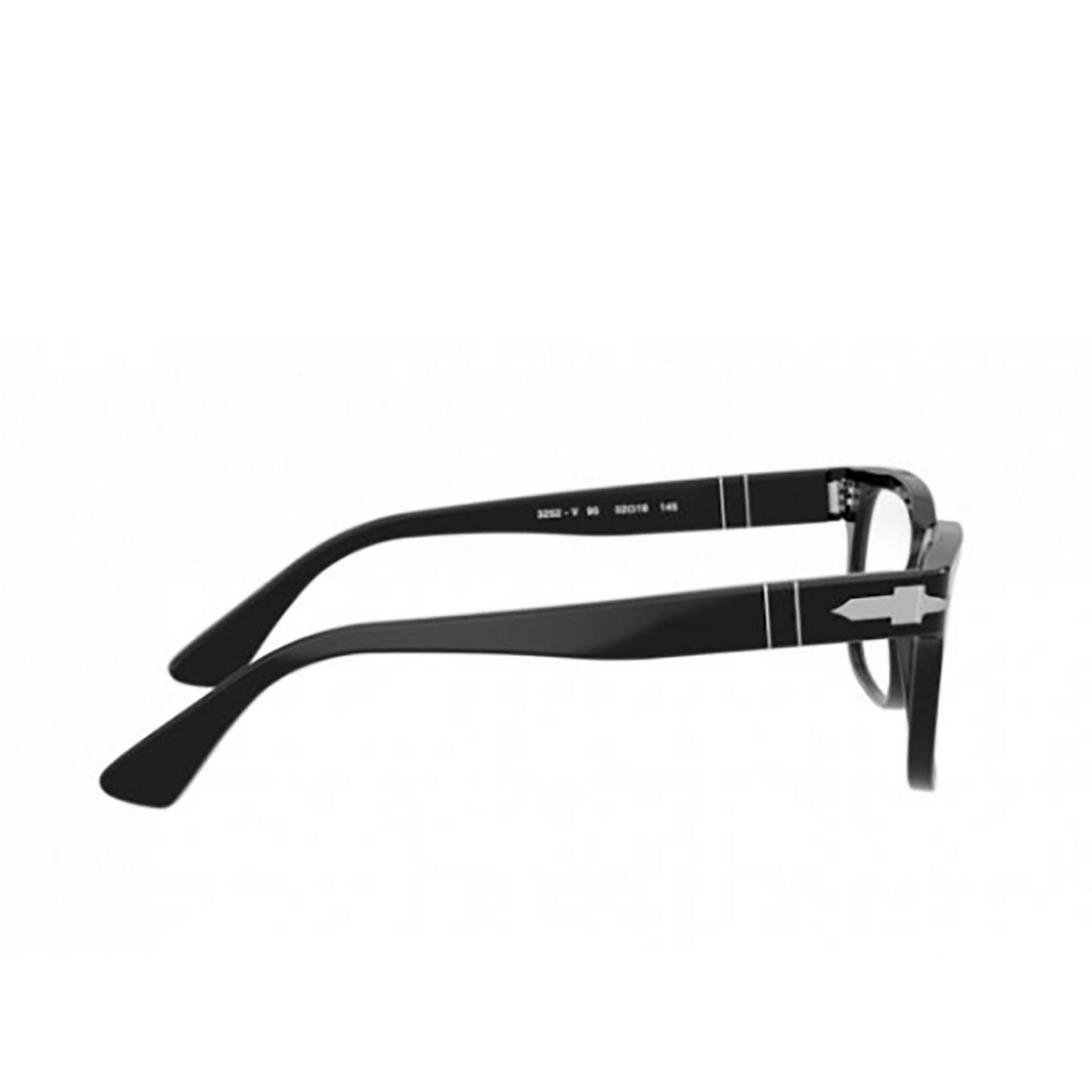Persol® Square Eyeglasses: PO3252V color Black 95 - 3/3.