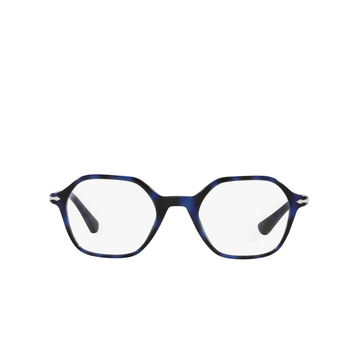 Persol® Irregular Eyeglasses: PO3254V color Blue 1099 - front view.