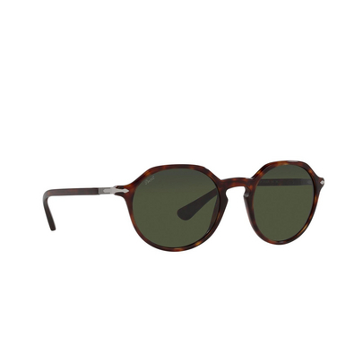 Occhiali da sole Persol PO3256S 24/31 havana - tre quarti