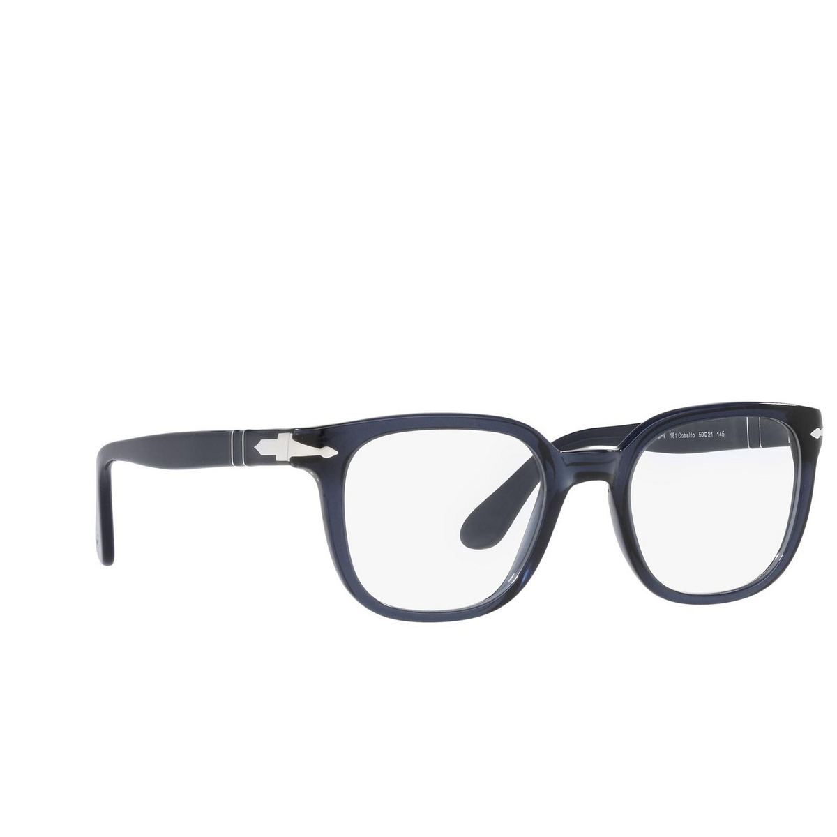 Persol PO3263V Eyeglasses 181 Cobalto - three-quarters view