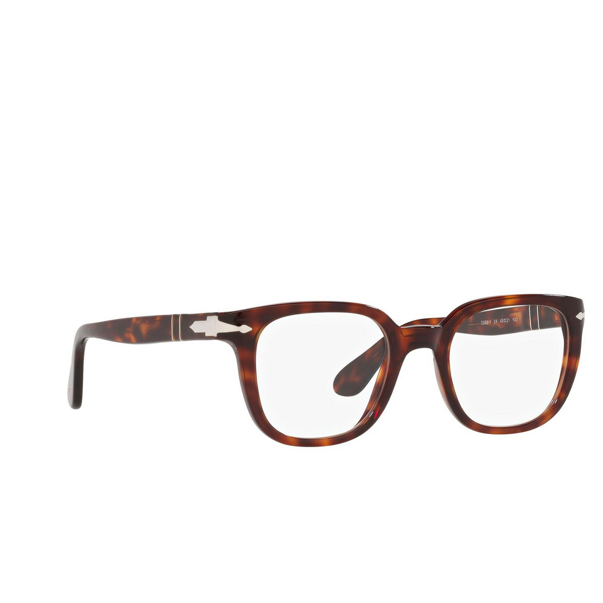 Persol PO3263V Eyeglasses 24 Havana - three-quarters view