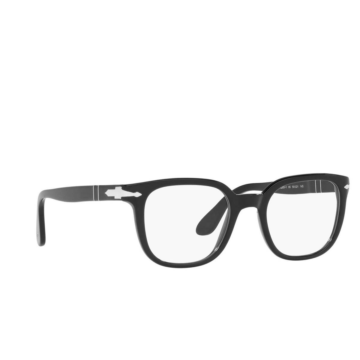 Persol PO3263V Eyeglasses 95 Black - three-quarters view