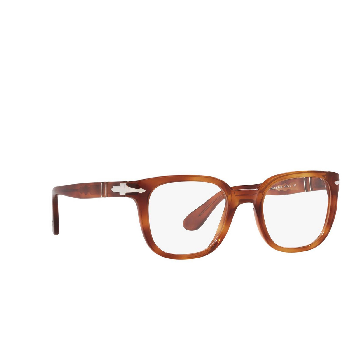 Persol PO3263V Eyeglasses 96 Terra di Siena - three-quarters view