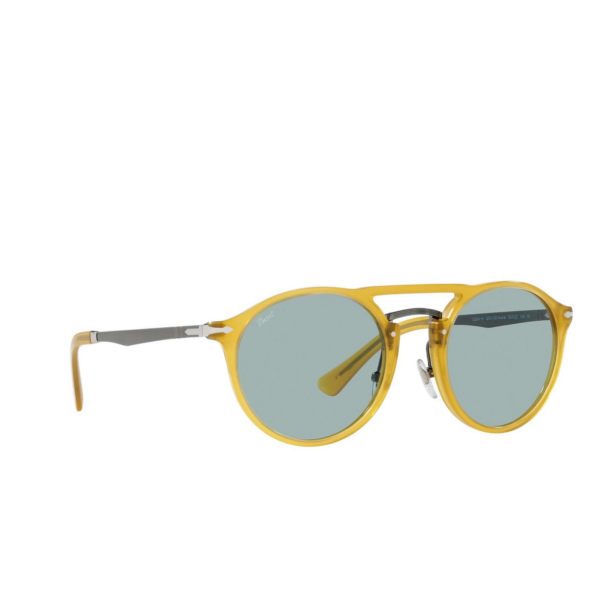 Persol PO3264S Sunglasses 204/56 Honey - three-quarters view