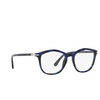 Persol® Irregular Eyeglasses: PO3267V color Spotted Blue 1099 - product thumbnail 2/3.