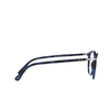 Persol® Irregular Eyeglasses: PO3267V color Spotted Blue 1099 - product thumbnail 3/3.