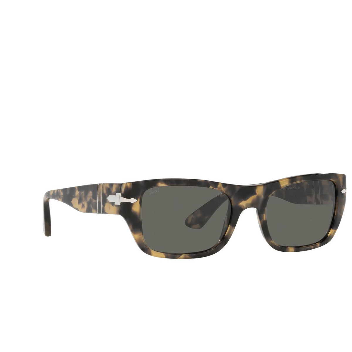 Persol PO3268S Sunglasses 1056B1 Brown / Tortoise Beige - three-quarters view