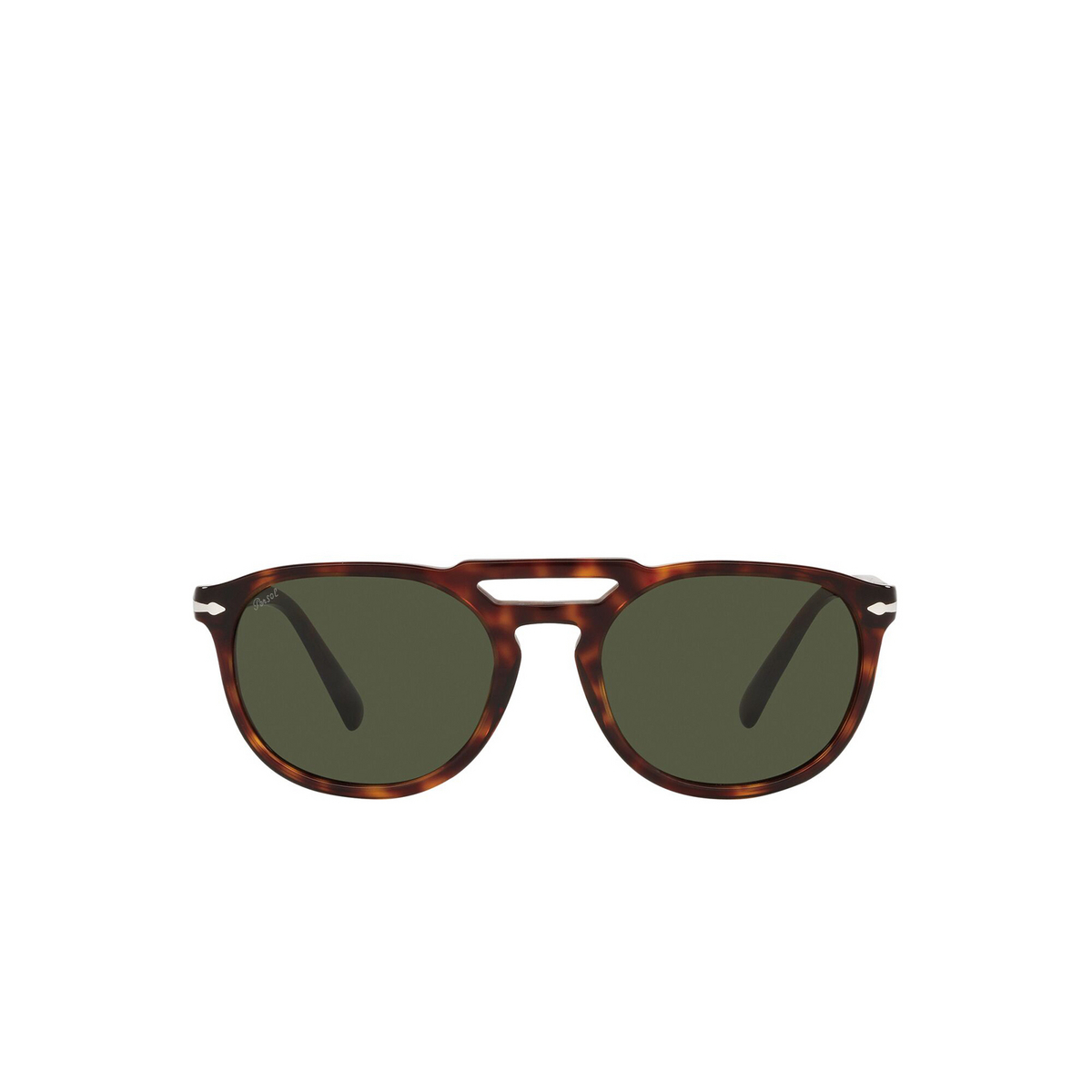 Persol® Square Sunglasses: PO3279S color Havana 24/31 - front view.