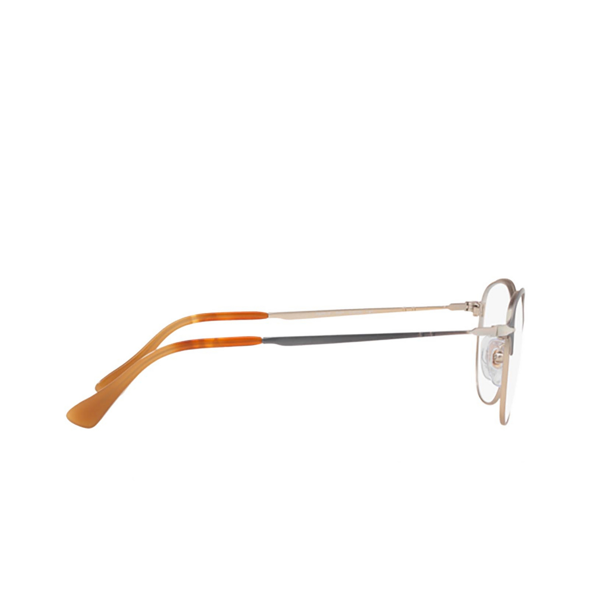 Persol® Square Eyeglasses: PO7007V color Grey / Light Brown 1071 - 3/3.