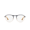 Gafas graduadas Persol PO7092V 1071 matte grey / light brown - Miniatura del producto 1/4