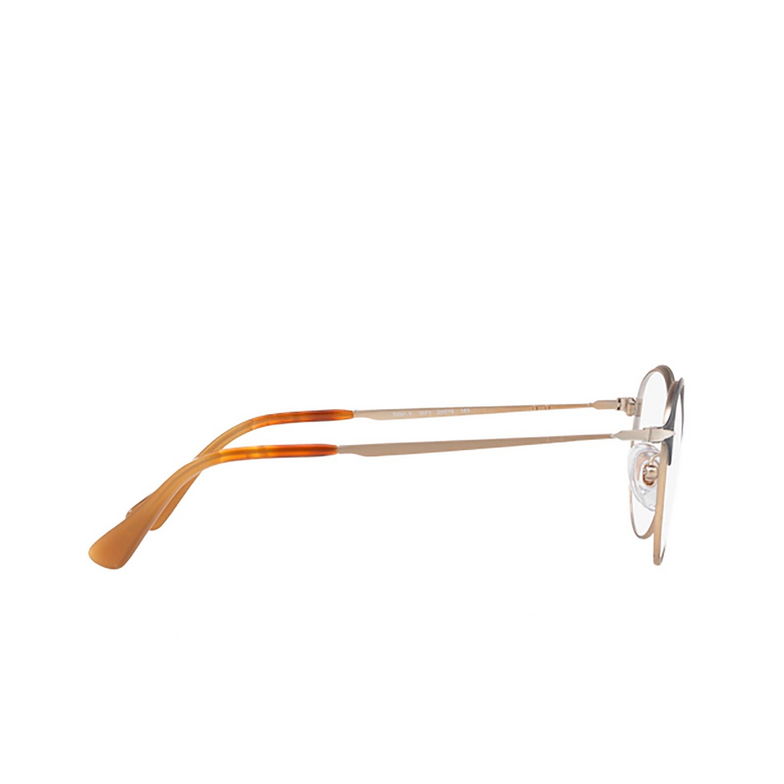 Persol PO7092V Eyeglasses 1071 matte grey / light brown - 3/4
