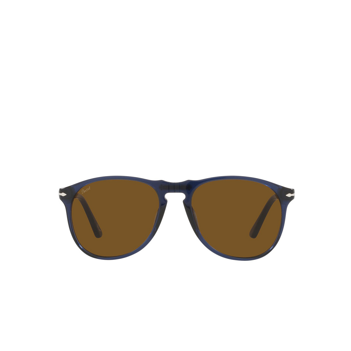 Persol PO9649S Sunglasses 114133 Transparent Blue - front view