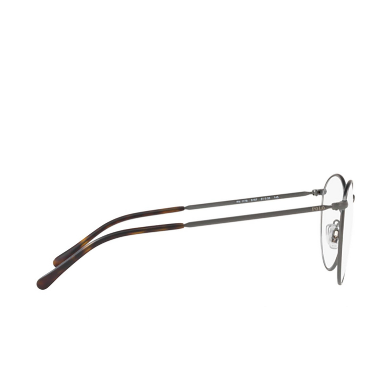 Polo Ralph Lauren PH1179 Eyeglasses 9157 semi-shiny dark gunmetal - 3/3