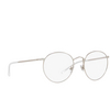 Polo Ralph Lauren® Round Eyeglasses: PH1179 color Semi-shiny Brushed Silver 9326 - product thumbnail 2/3.